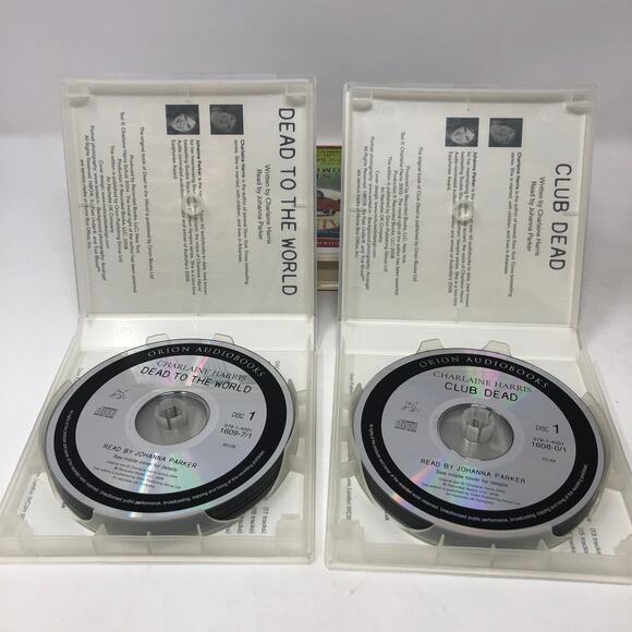 Charlaine Harris True Blood Sookie Stackhouse 1-4 and Companion 5 Audiobooks - Picture 8 of 9